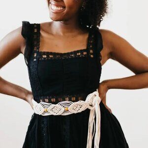 Boho Braided Sunshine Belt